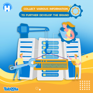 Collect various information to further develop the brand -Taboola Ads